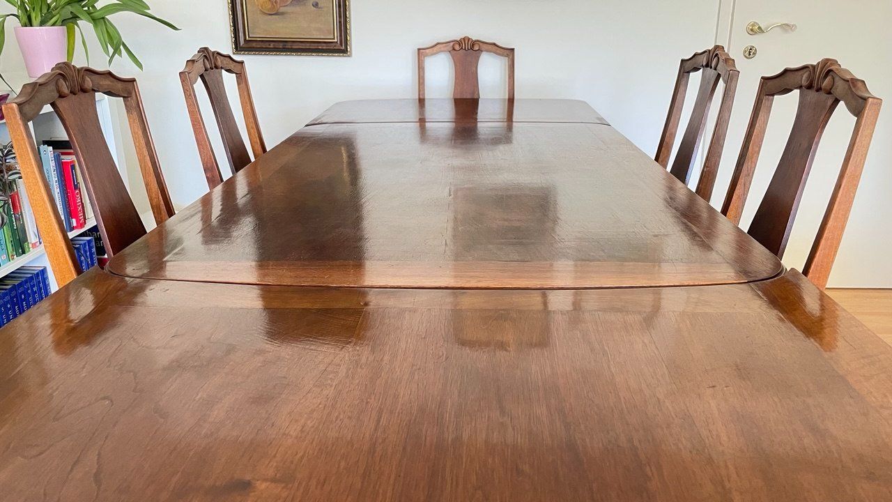 Set di tavolo e panche: Tisch + Stühle, original Jugendstil, schweizer Handarbeit – Usato da Effretikon venduto da Alexis24 9