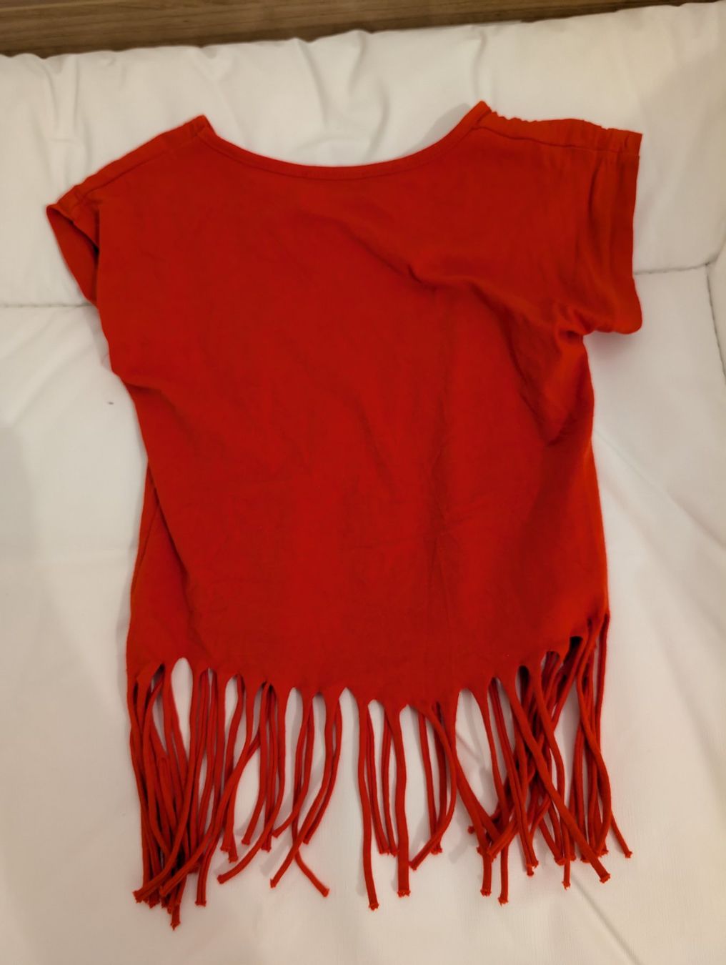 Camicette, T-shirt & Top: zwei Mädchen T-Shirt mit Zotteli – Usato da Buchs ZH venduto da nudle10 5