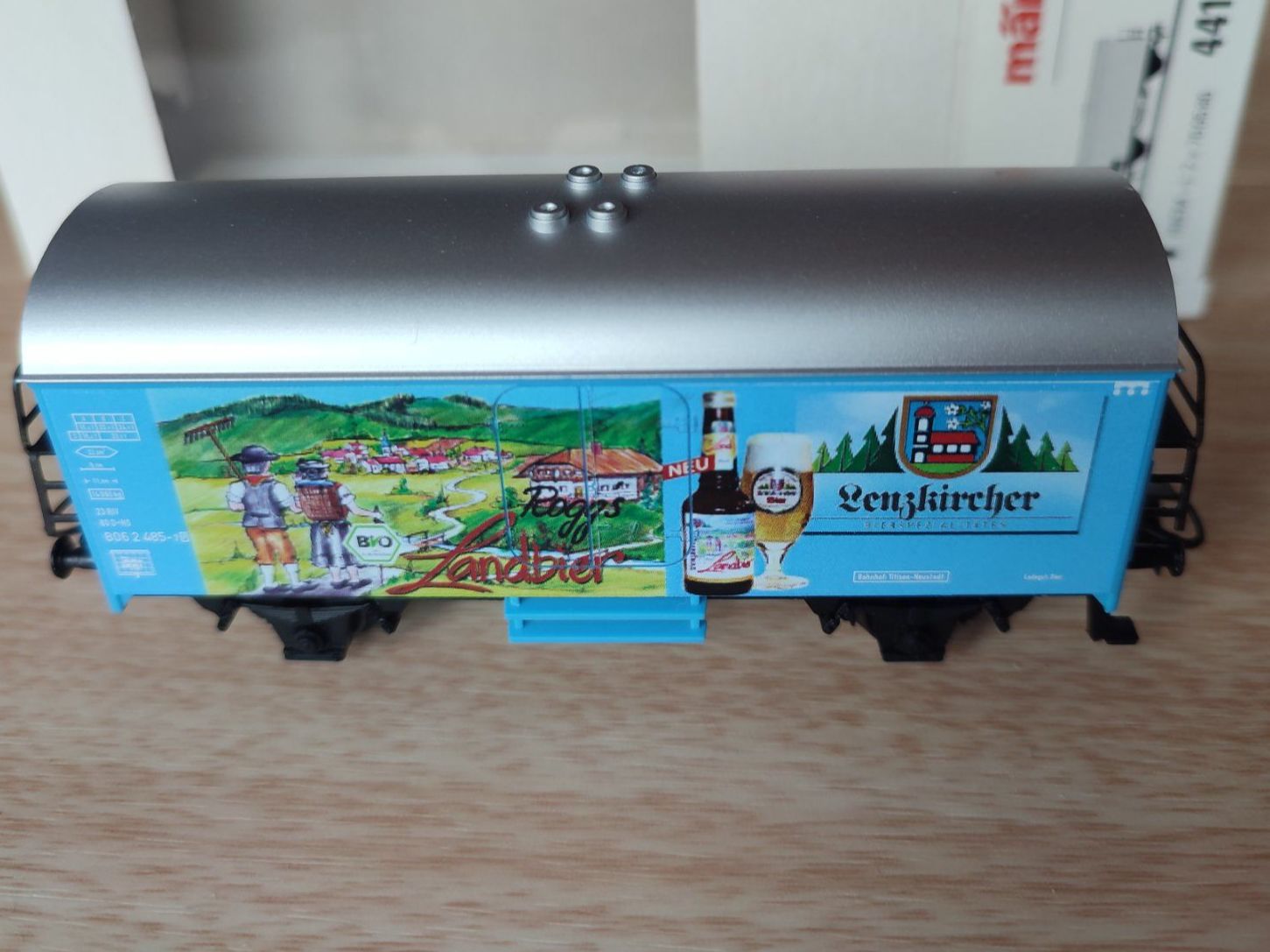 Märklin Modelleisenbahnen: Märklin H0 Bierwagen "Lenzkircher" 4415 539 – Neu (gemäss Beschreibung) aus Röschenz von elefant91