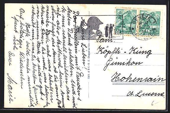 Cartoline postali: AK L'Isle, Le Chateau – Usato da Berlin venduto da bartko-reher 1