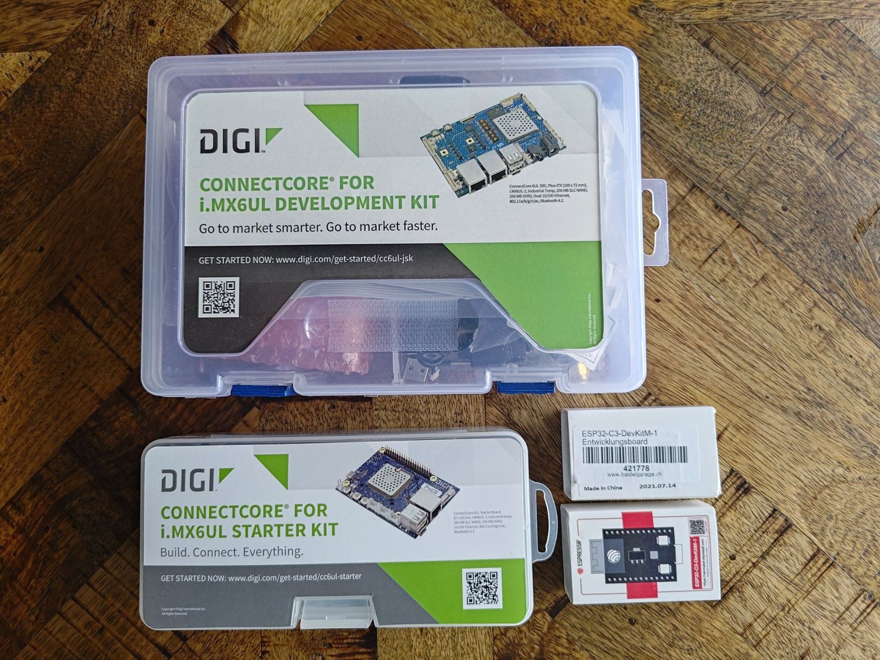 Elektrotechnik: 4 Stück Singleboard Computer DIGI und ESP32 – Gebraucht aus Unterengstringen von