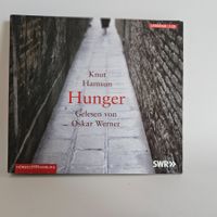 Hörbuch Knut Hamsun 'Hunger' gelesen v. Oskar Werner 2 CD