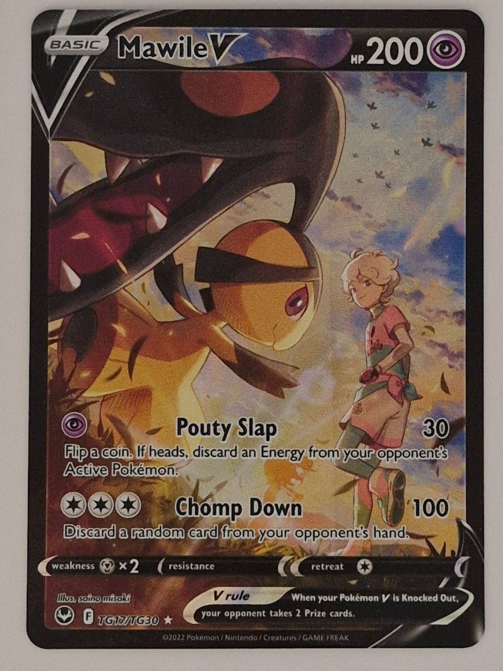Pokémon Carte collezionabili: Mawile V / Flunkifer V / Silver Tempest / SIT TG17 – Nuovo (secondo la descrizione) da Arni AG venduto da PokemonCardsStore