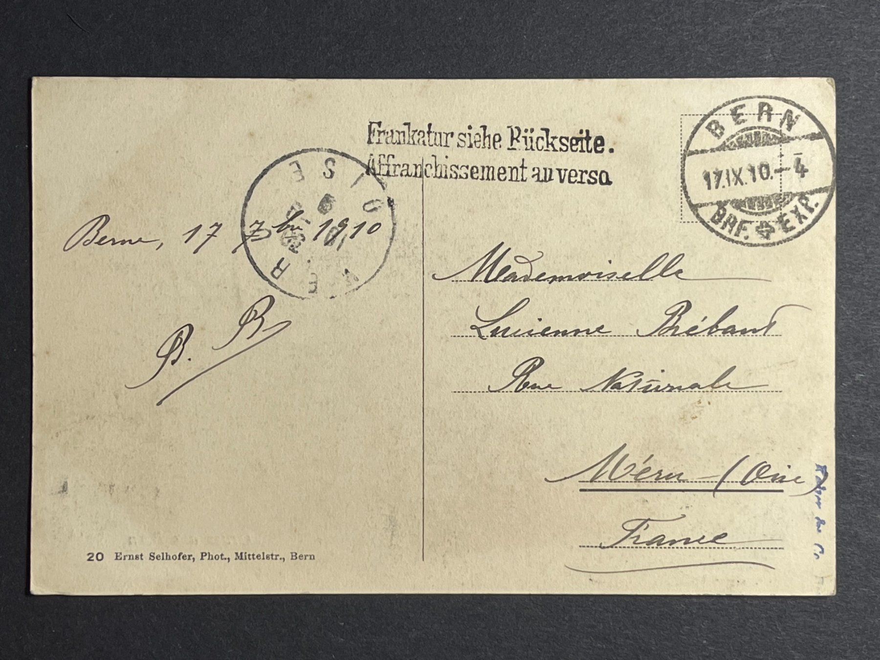 Ansichtskarten: Gruss aus Bern – Gebraucht aus Steg VS von _vinci_ 1