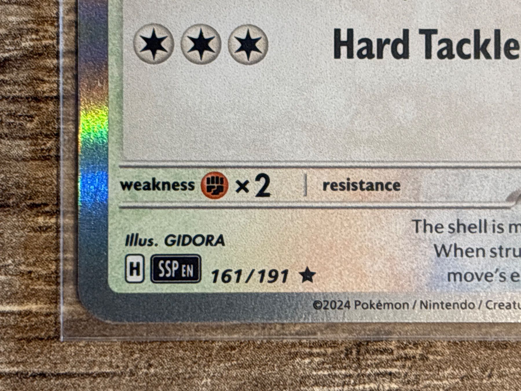 Pokémon Carte collezionabili: Terapagos SSP EN NM Holo – Nuovo (secondo la descrizione) da Frutigen venduto da swissTCGworld 1