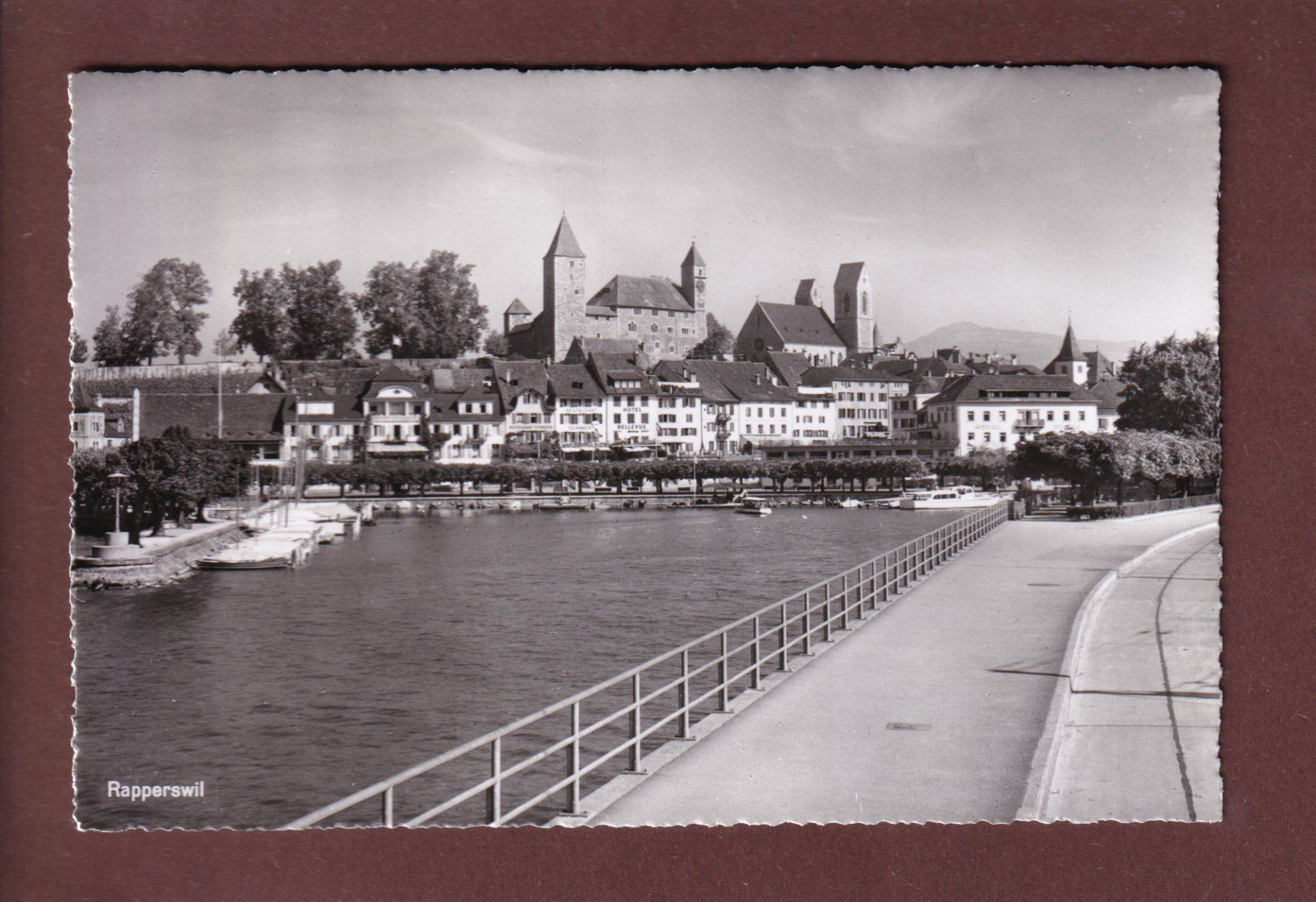 Cartoline postali: RAPPERSWIL – Usato da Pully venduto da nicecards