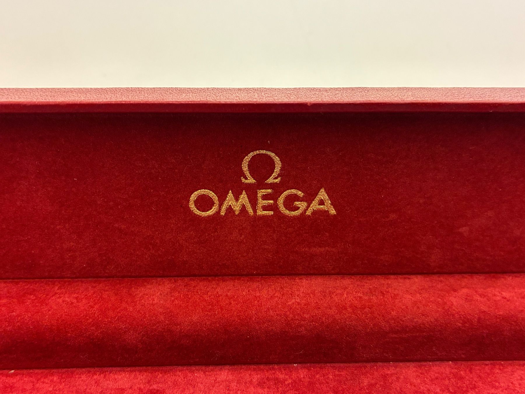 Omega Scatole porta orologi: OMEGA Original Vintage Red Box – Usato da Lugano venduto da LVC 8