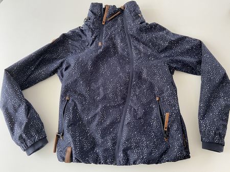 Naketano Übergangsjacke L, leicht gefüttert, dunkelblau
