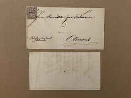 1878, Zunr. 30 Brief Beleg mit Inhalt Rodels - Aliens