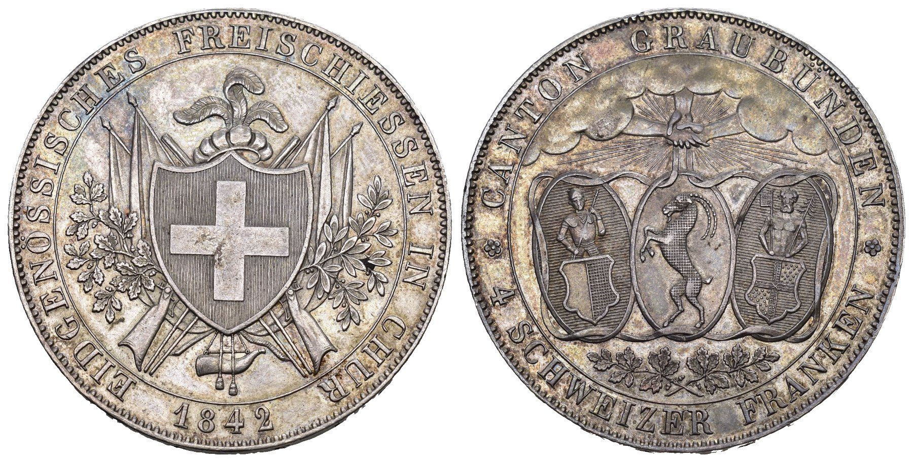 Tutti le monete: Chur 1842 – Usato da Bern venduto da numismatictops
