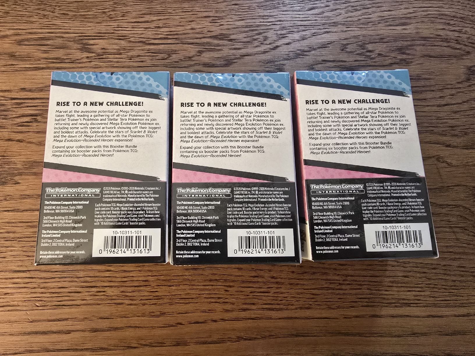 Pokémon Sammelbilder & Trading cards: 3x Pokemon Ascended Heroes Booster Bundle in Englisch – Neu und originalverpackt aus Schwerzenbach von Webiih 1