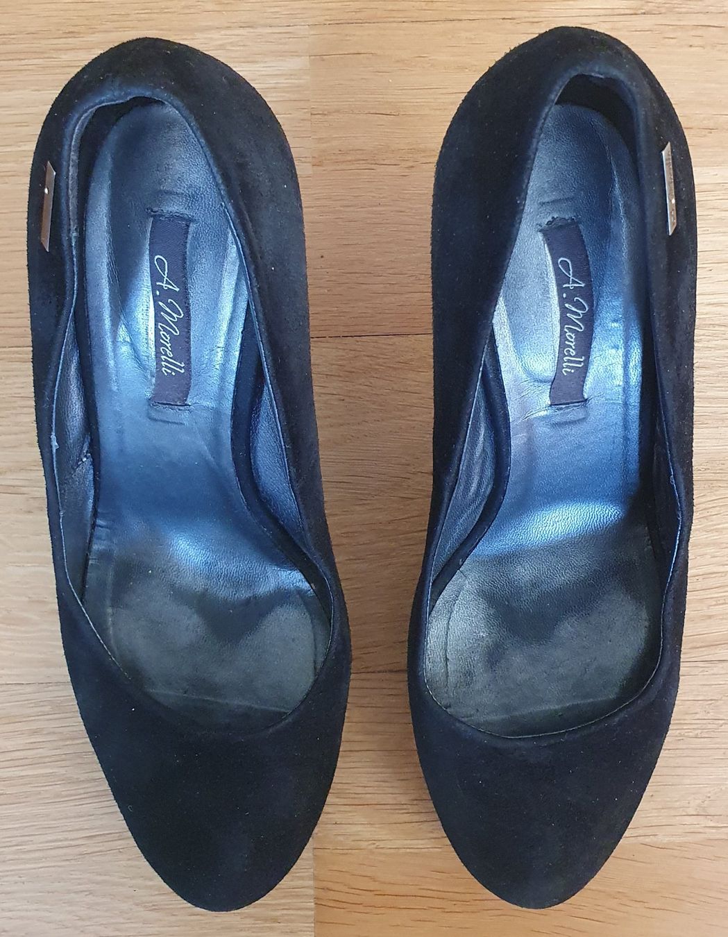 Scarpe da donna: Escarpins noirs élégants en daim- Andrea Morelli - Taille 40 – Usato da Court venduto da Jovi2 1