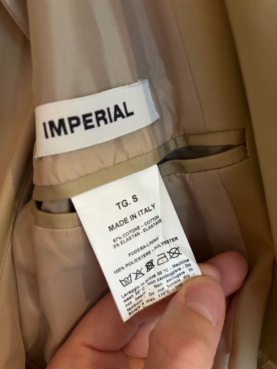 Cappotti: Klassischer Trenchcoat Beige Gr. S  – Usato da Basel venduto da Danny_1994 4