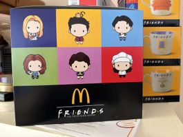 Friends McDonald's Tassen Set neu