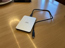 LaCie Mobile Drive 1 TB USB‑C – Silber