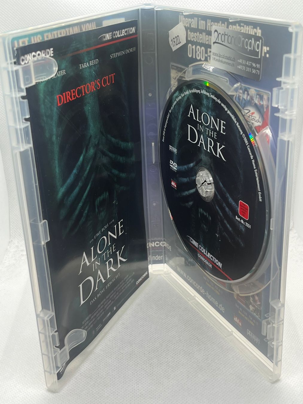 Alle DVDs: DVD Alone in the Dark Director’s Cut – Gebraucht aus Hinterkappelen von Kim1992 2