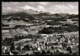 AK Waldstatt /Säntis, Blick über den Ort