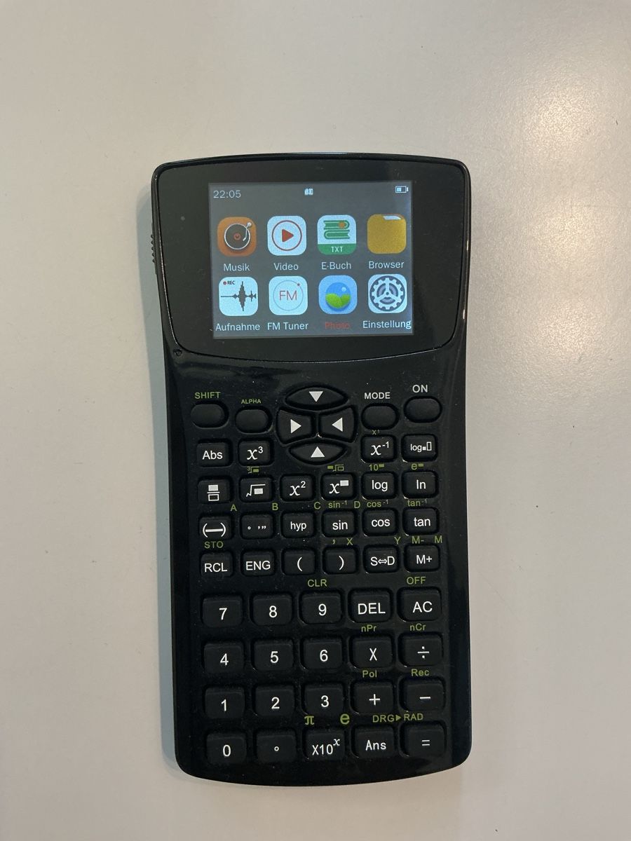 Calcolatrici tascabili: Taschenrechner mit MP4 funktion – Nuovo e nell'imballaggio originale da Allschwil venduto da Xupper 1