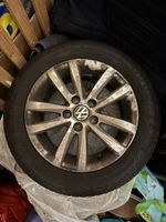VW Alufelge mit Sommerreifen gebraucht