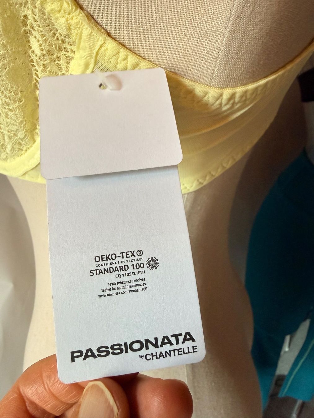 Passionata Autres dessous: PASSIONATA, Bügel-BH, Grösse 75F, Farbe Hellgelb – Neuf avec emballage d'origine à Rudolfstetten par gst_g7xl 4