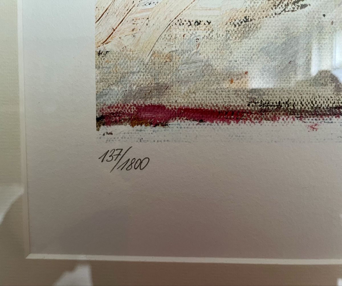 Foto & Immagini: Bild A.C., gerahmt, nummeriert 137/1800 – Nuovo (secondo la descrizione) da Neftenbach venduto da mir_sd2b 2