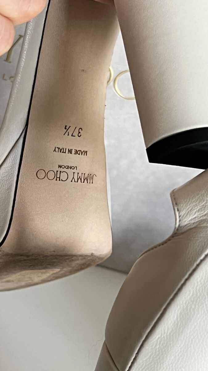 Jimmy Choo Damenschuhe: Jimmy Choo sandals, 37,5 – Neu (gemäss Beschreibung) aus Cadro von Victoria88 4