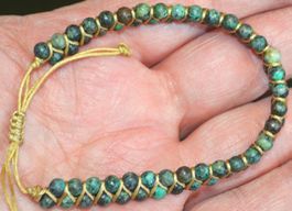 Armband B-838 – Afrikanischer Jaspis 16,8 verstellbar