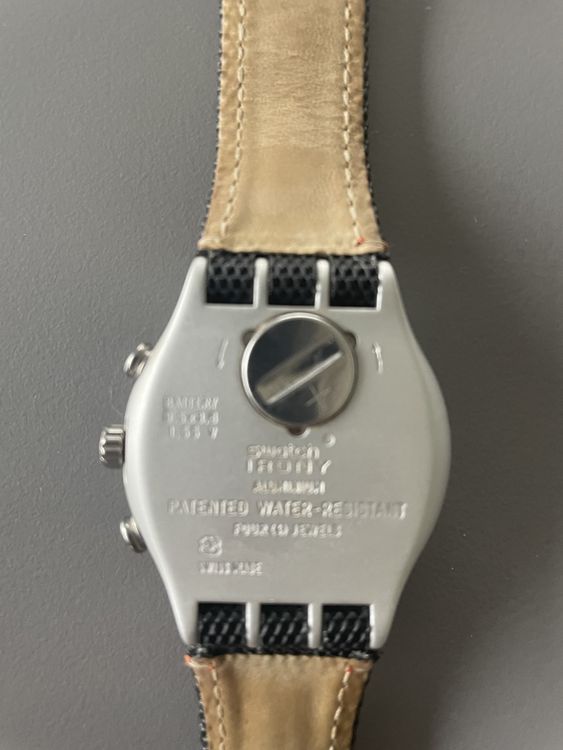 Swatch Orologi: Swatch Irony Chrono Aluminium Armbanduhr – Usato da Baden venduto da Coco1165 4