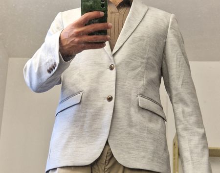 Manor Herren-Blazer – Grösse 50 – Wollmix, Stylisch und Neu!