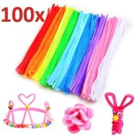 100 x Chenilledraht / Pfeifenreiniger