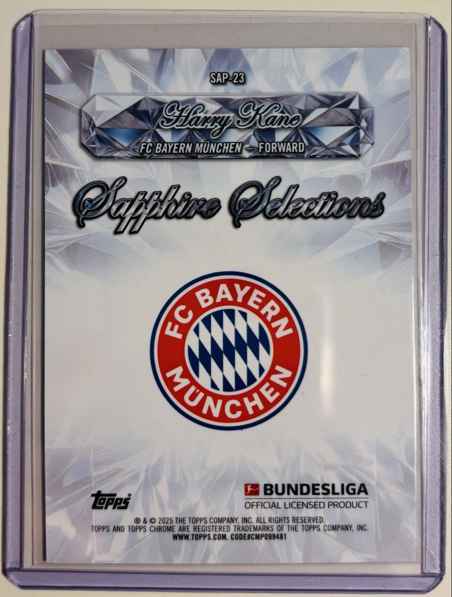 Topps Sammelbilder & Trading cards: Harry Kane - Topps Sapphire Selections /25 limited Case Hit – Gebraucht aus Bern von Schuminho89 1