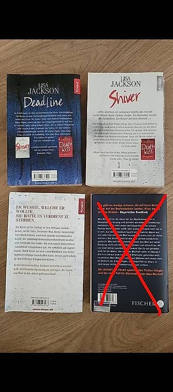Libri: Bücher- Thriller von Lisa Jackson – Usato da Emmenbrücke venduto da mae_f96f 1