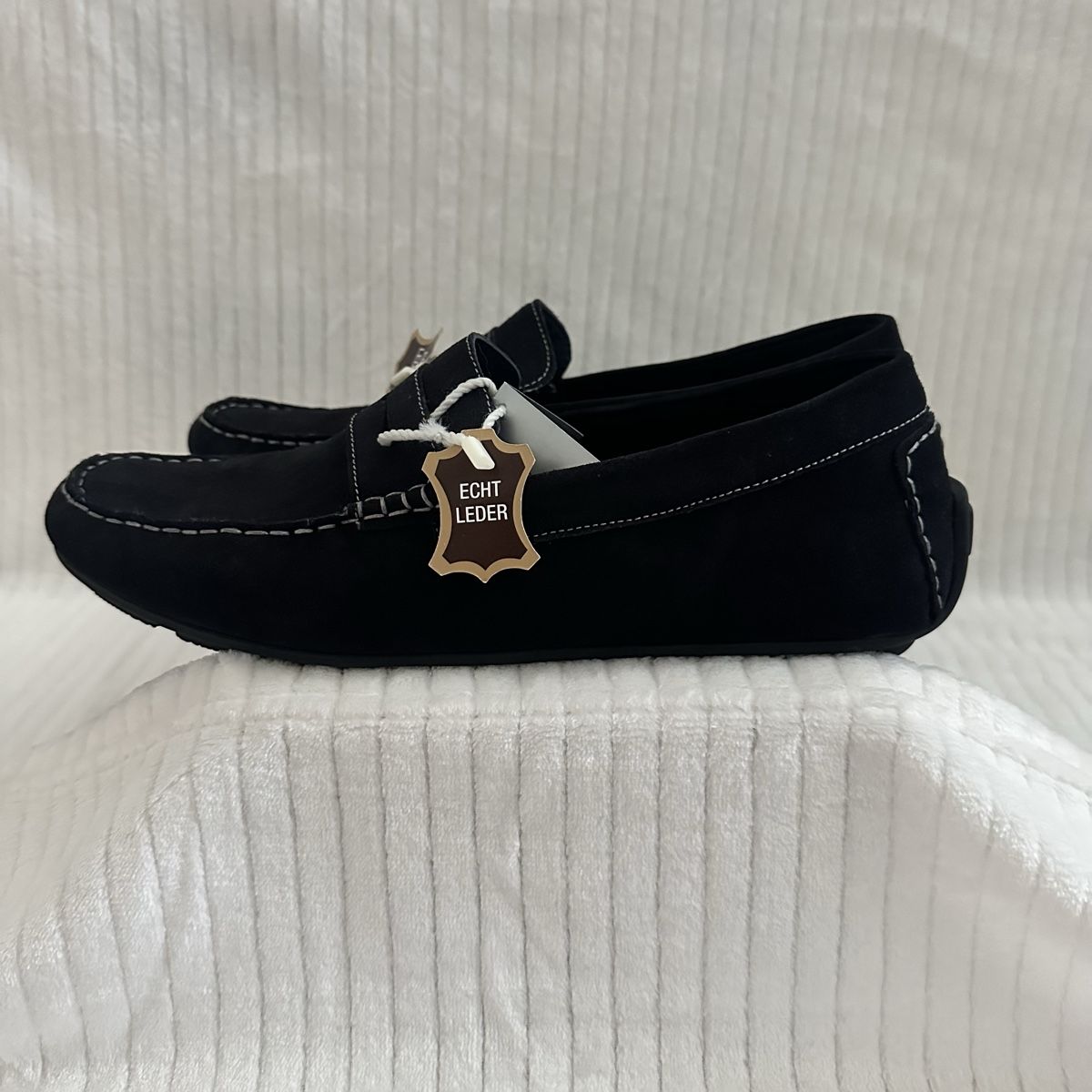 Scarpe da uomo: Herren Leder Loafer Schuhe - Gr. 44 – Nuovo (secondo la descrizione) da Thalwil venduto da baz_vbc9 2
