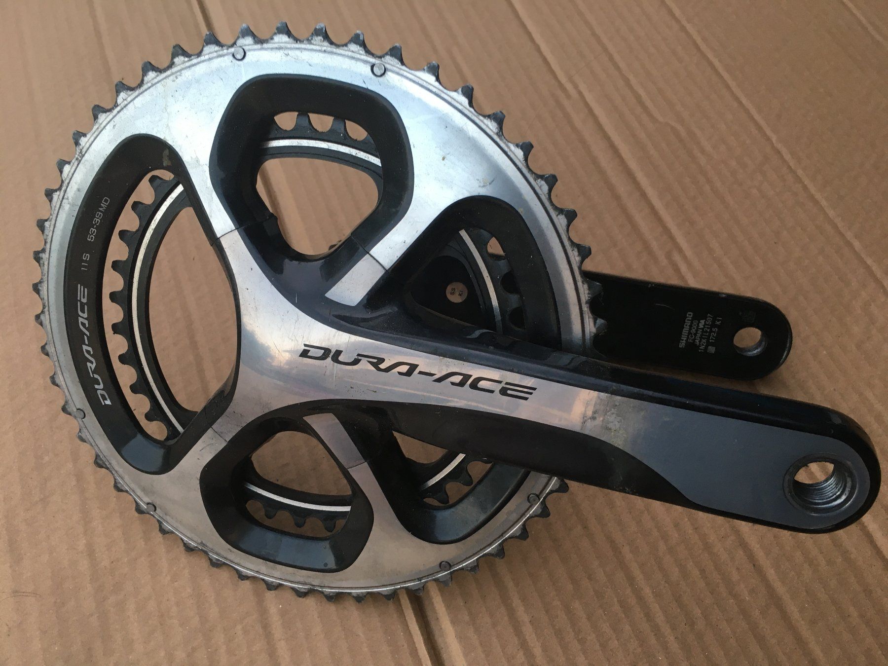 Ersatzteile: DURA ACE Kurbelgarnitur – Gebraucht aus Diemerswil von Raskolnik