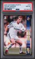 2004 PANINI SPORTS MEGACRACKS ZINEDINE ZIDANE PSA 8