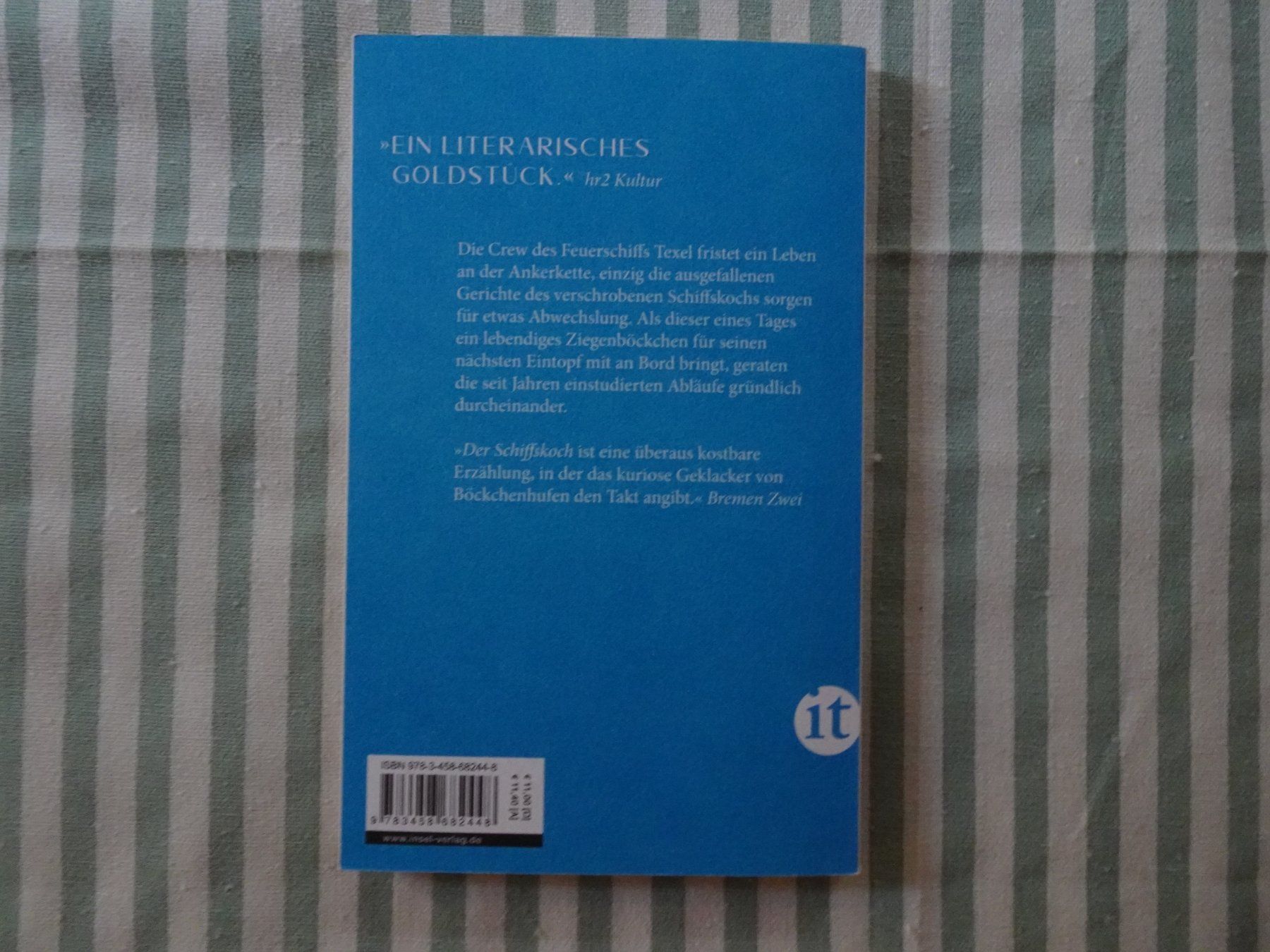 Libri: Mathijs Deen - Der Schiffskoch - Erzählung - B738 – Usato da Küssnacht am Rigi venduto da Bookslove-Divers 1