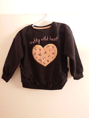 Pullver Mädchen "pretty wild heart", Grösse 98