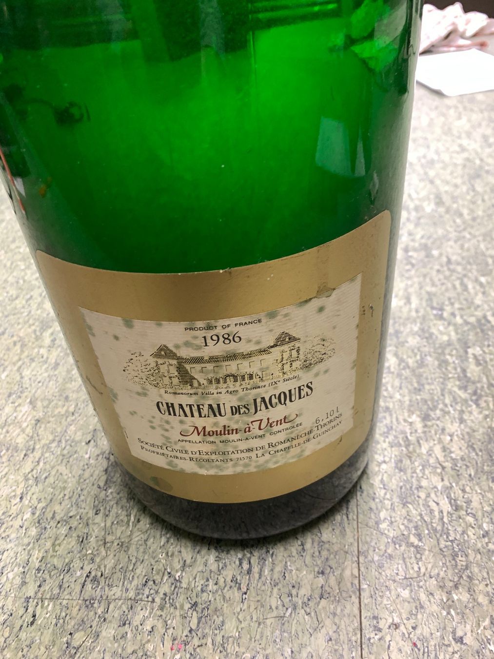 Bicchieri, Caraffe & Bottiglie: sehr grosse Weinflasche Methusalem 6l – Usato da Rickenbach SZ venduto da Frickler 1