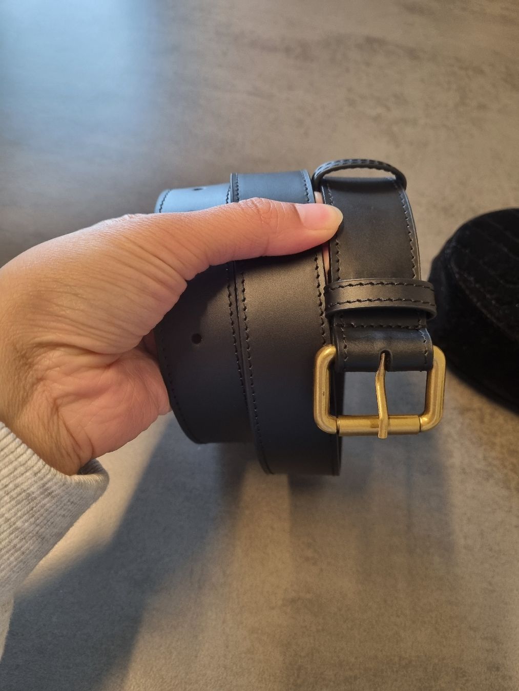 Gucci Borse da donna: Gucci Gürteltasche Marmont Samt Schwarz – Usato da Horw venduto da sra_wt8j 8