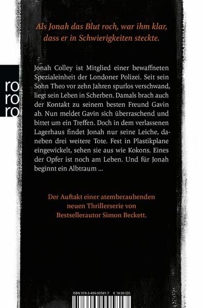 Libri: Simon Beckett - Die Verlorenen - – Nuovo e nell'imballaggio originale da Oberrohrdorf venduto da Odete 1