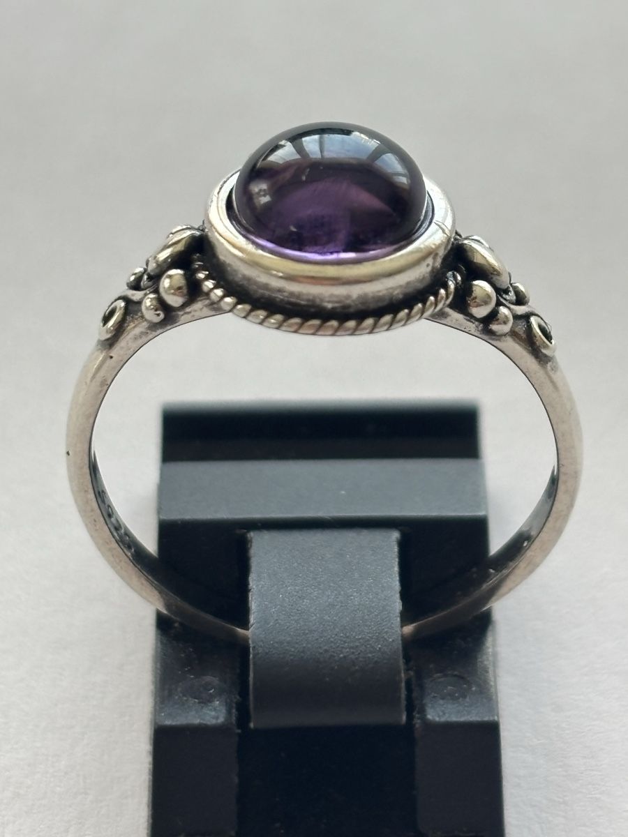Anelli: Silberring 925 mit Amethyst , Top! (51) – Usato da Langnau am Albis venduto da flusspflege 2