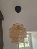Hängelampe Bambus Ikea Sinnerlig 27cm