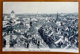 Bern - Panorama  - Palais Fédéral - Münster 1909