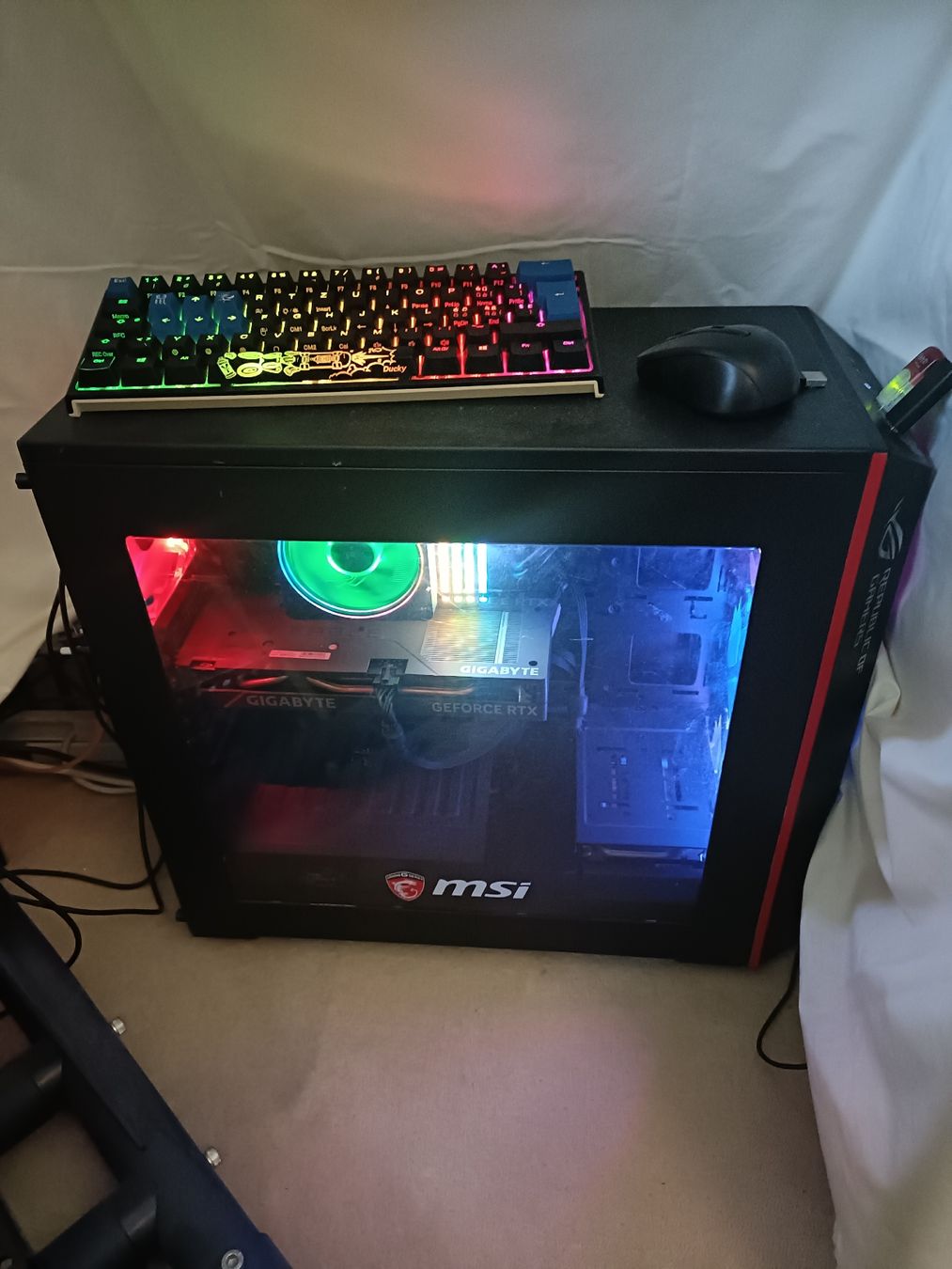 Moza Racing Manettes: Moza Sim Rig mit PC – D'occasion à luzern par Kurtibusbus 2
