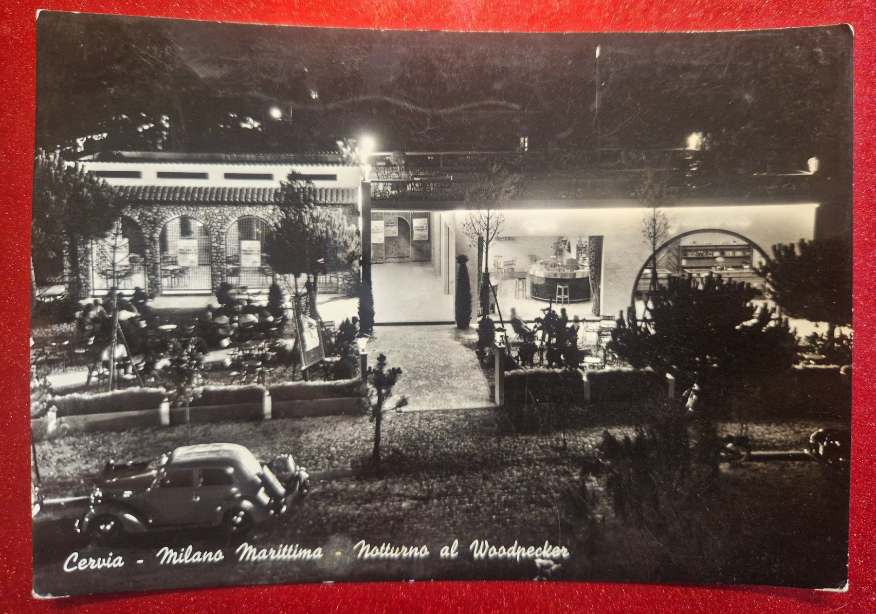 Ansichtskarten: Cervia, Milano Marittima, 1957 Oldtimer – Gebraucht aus Melchnau von Arthurius