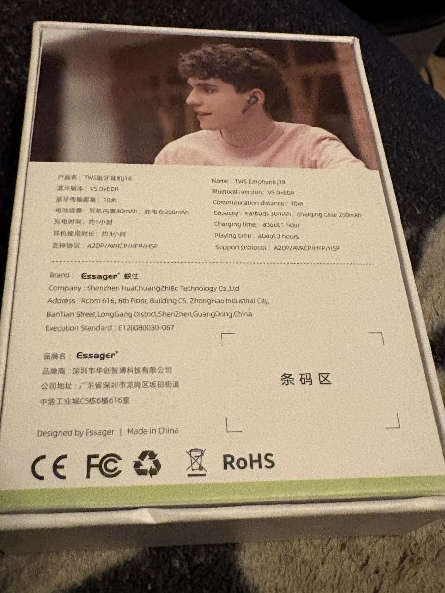 Cuffie: Essager J18 True Wireless Earphones – Usato da Balsthal venduto da hammer008 5