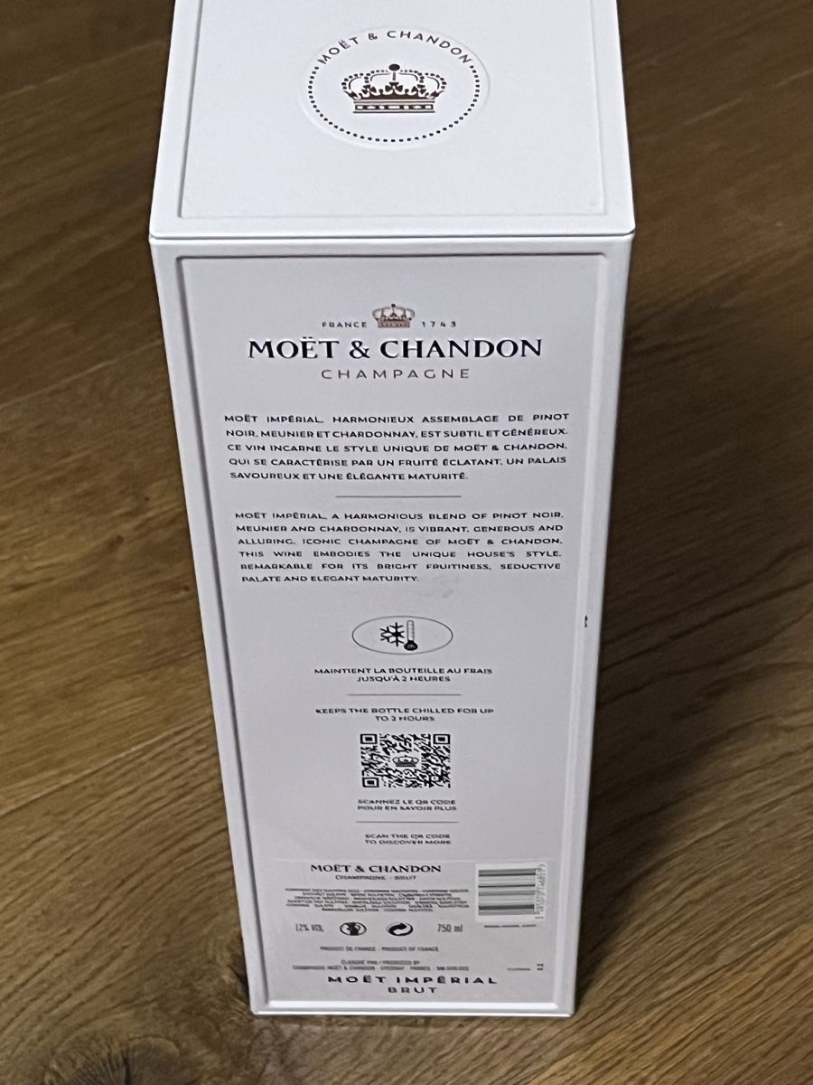 Moet Altro: BRUT - COFFRET MÉTAL MOËT & CHANDON 75cl – Nuovo (secondo la descrizione) da BREMBLENS venduto da Lafoudre 3