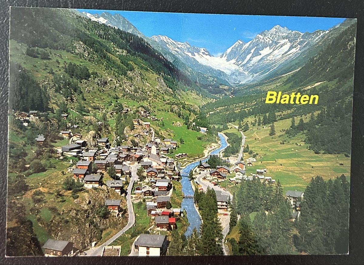Ansichtskarten: Blatten im Lötschental  – Gebraucht aus Horw von Tellbub