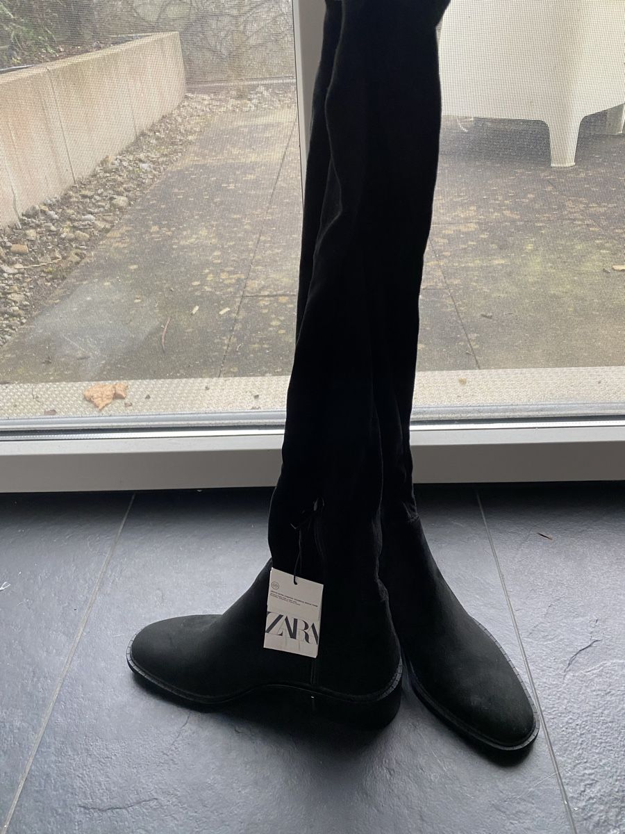 Damenschuhe: New Zara stretchy over-knee boots – Neu und originalverpackt aus Zug von kse_w9mn 2