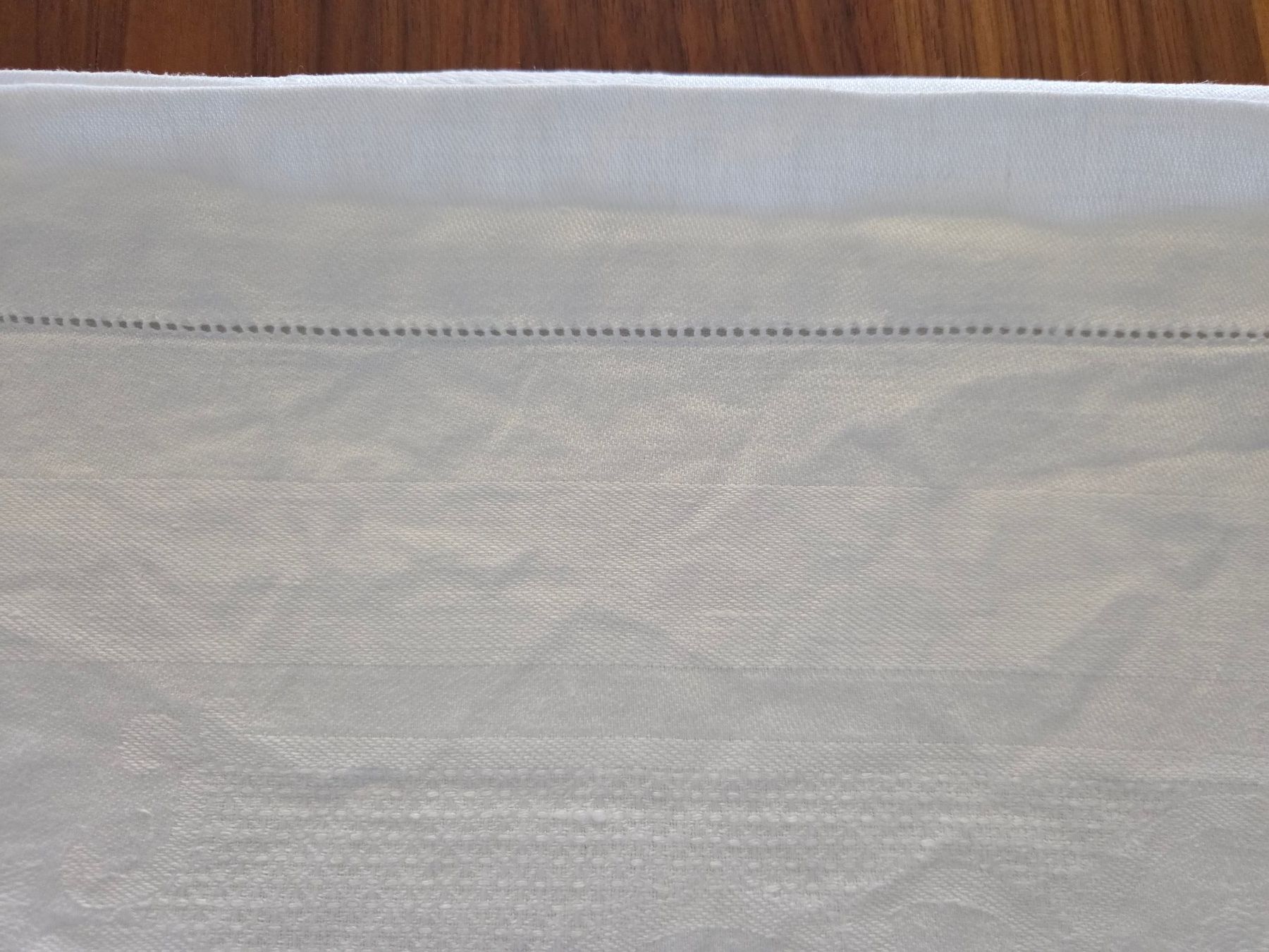 Altra biancheria da tavola: Weisses Leinentischtuch 234 x 138 cm – Usato da Oberrieden venduto da Smart570 2